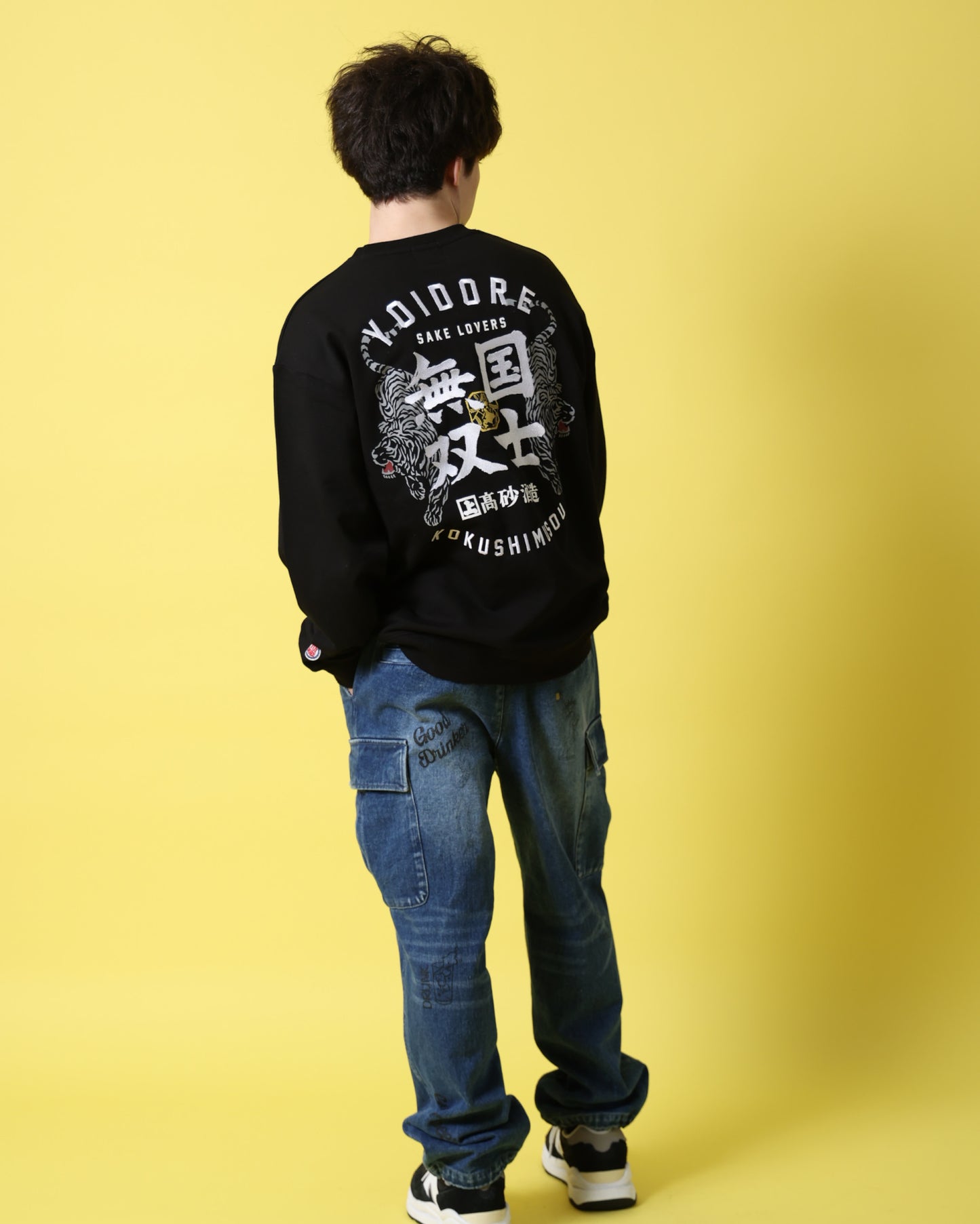 【YOIDORE】×【国士無双】コラボ クルーネックスウェット (816603)