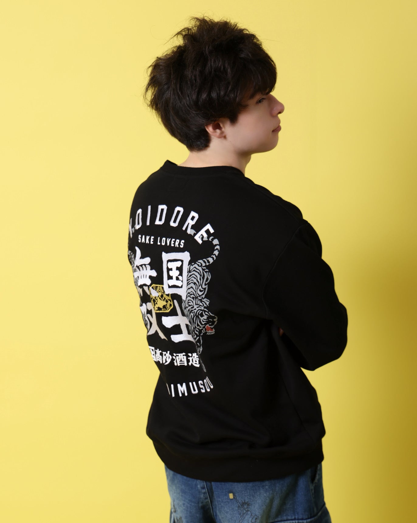 【YOIDORE】×【国士無双】コラボ クルーネックスウェット (816603)