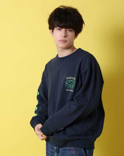 【YOIDORE】ジンディンロウ コラボ クルーネックスウェット (816604)