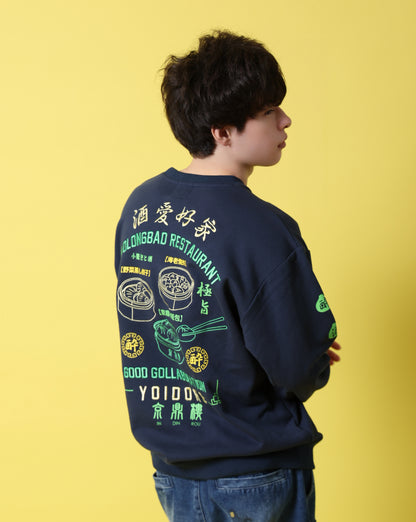 【YOIDORE】ジンディンロウ コラボ クルーネックスウェット (816604)