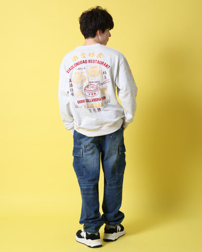 【YOIDORE】ジンディンロウ コラボ クルーネックスウェット (816604)