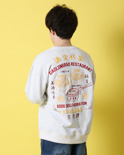 【YOIDORE】ジンディンロウ コラボ クルーネックスウェット (816604)