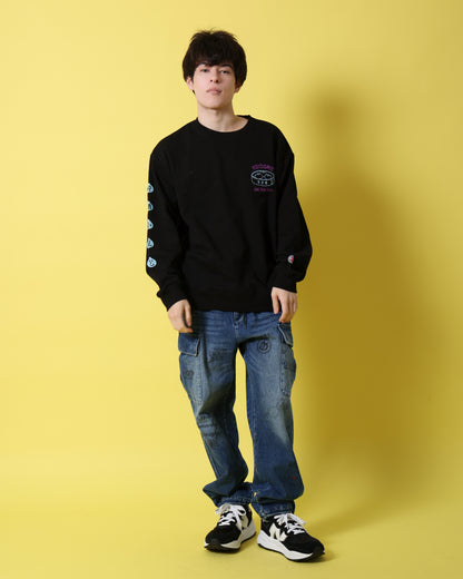 【YOIDORE】ジンディンロウ コラボ クルーネックスウェット (816604)