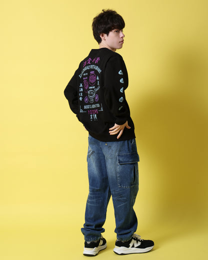 【YOIDORE】ジンディンロウ コラボ クルーネックスウェット (816604)