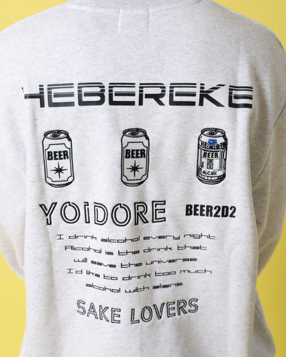 【YOIDORE】ビールウォーズ クルーネックスウェット (816600)