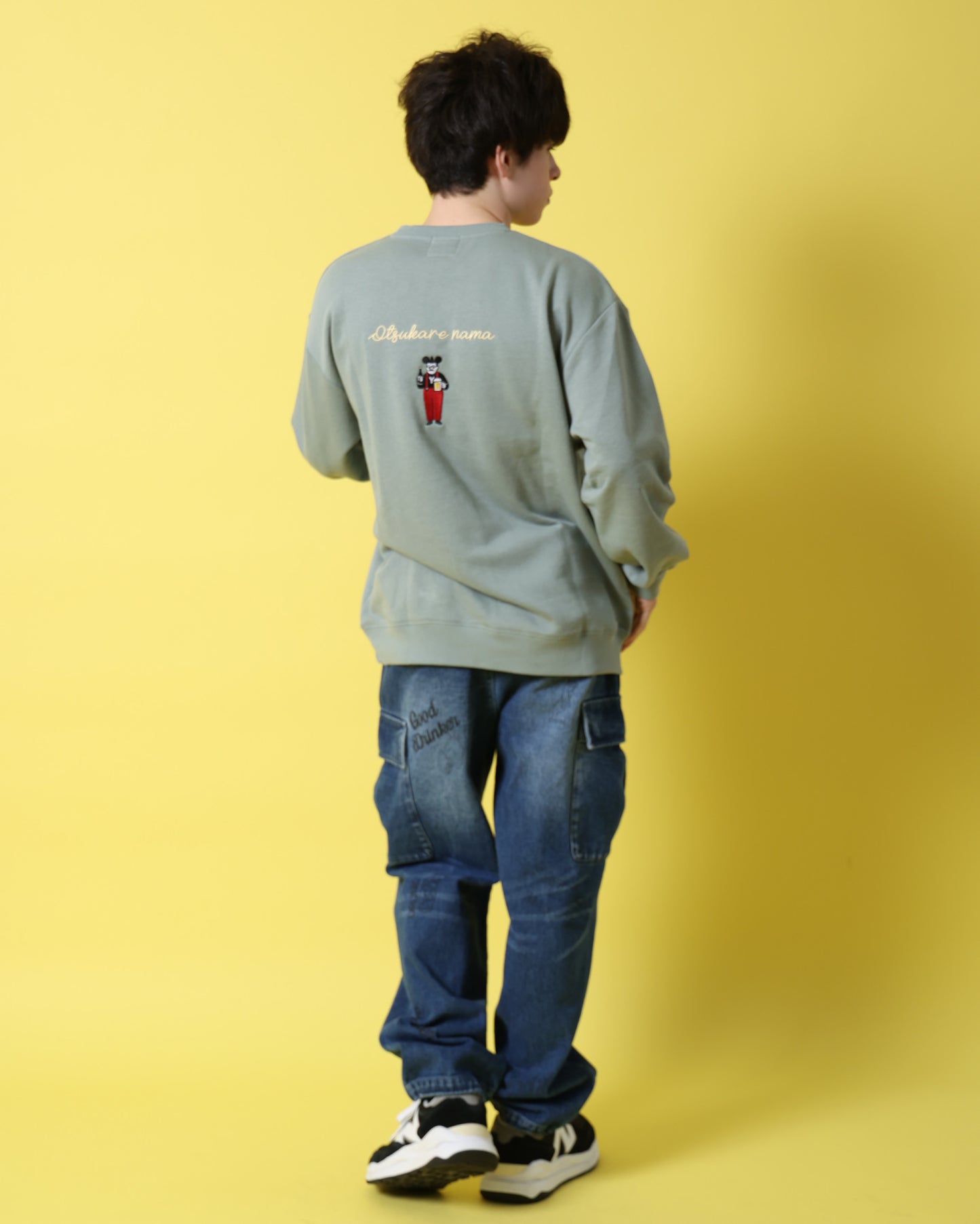 【YOIDORE】とりあえずビール クルーネックスウェット (816601)