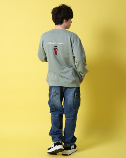 【YOIDORE】とりあえずビール クルーネックスウェット (816601)