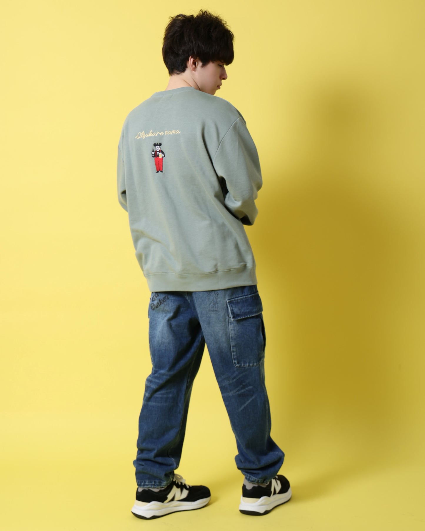 【YOIDORE】とりあえずビール クルーネックスウェット (816601)