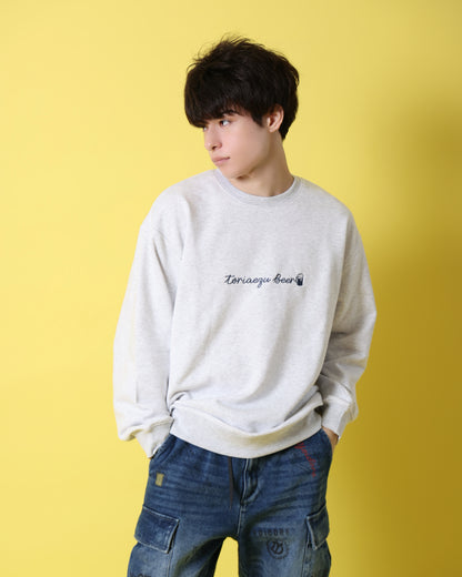 【YOIDORE】とりあえずビール クルーネックスウェット (816601)