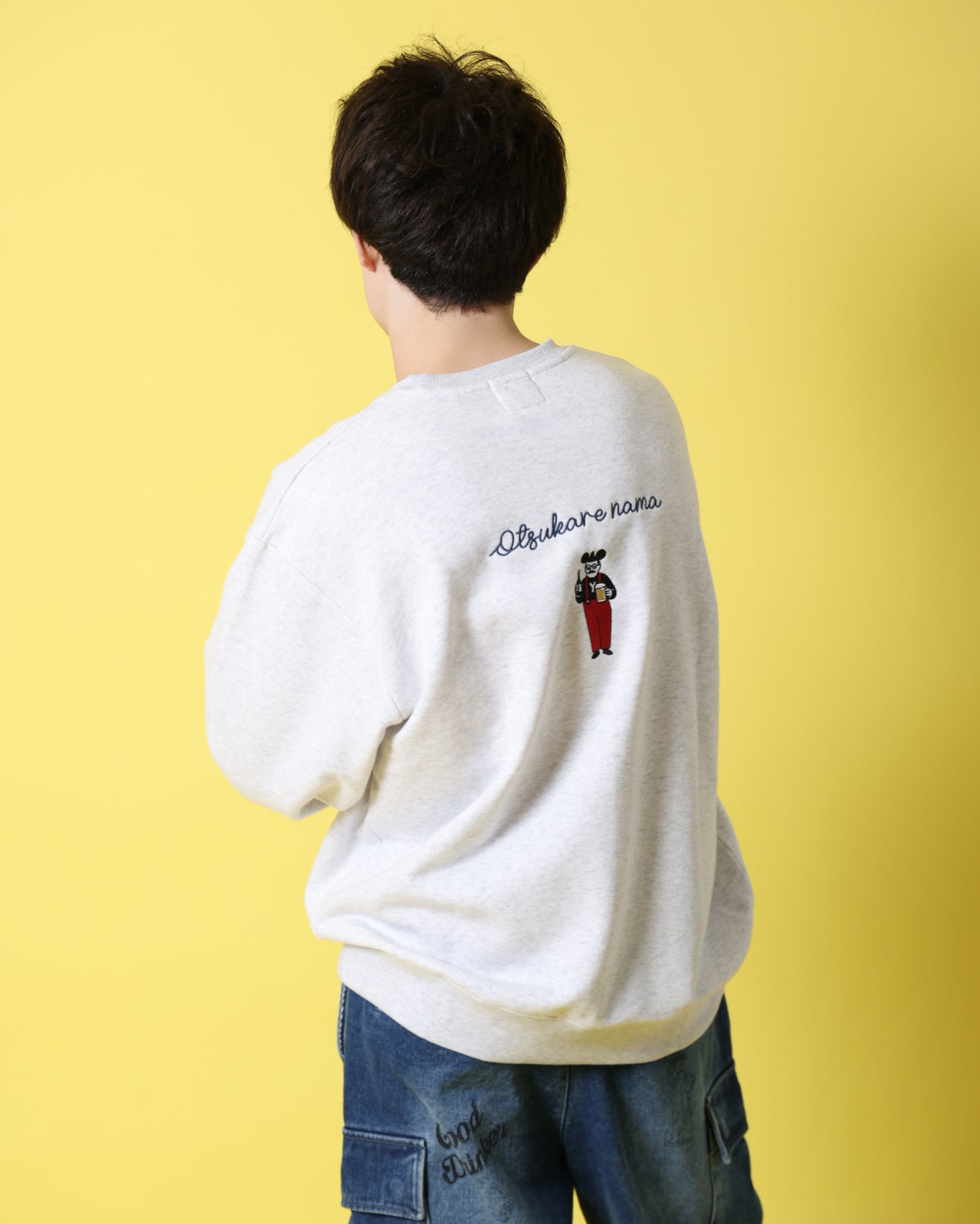 【YOIDORE】とりあえずビール クルーネックスウェット (816601)