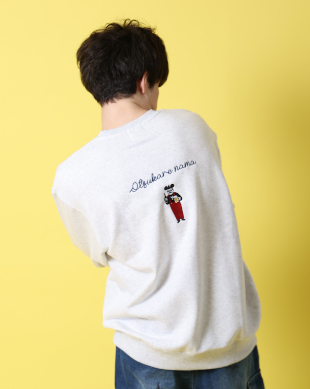 【YOIDORE】とりあえずビール クルーネックスウェット (816601)