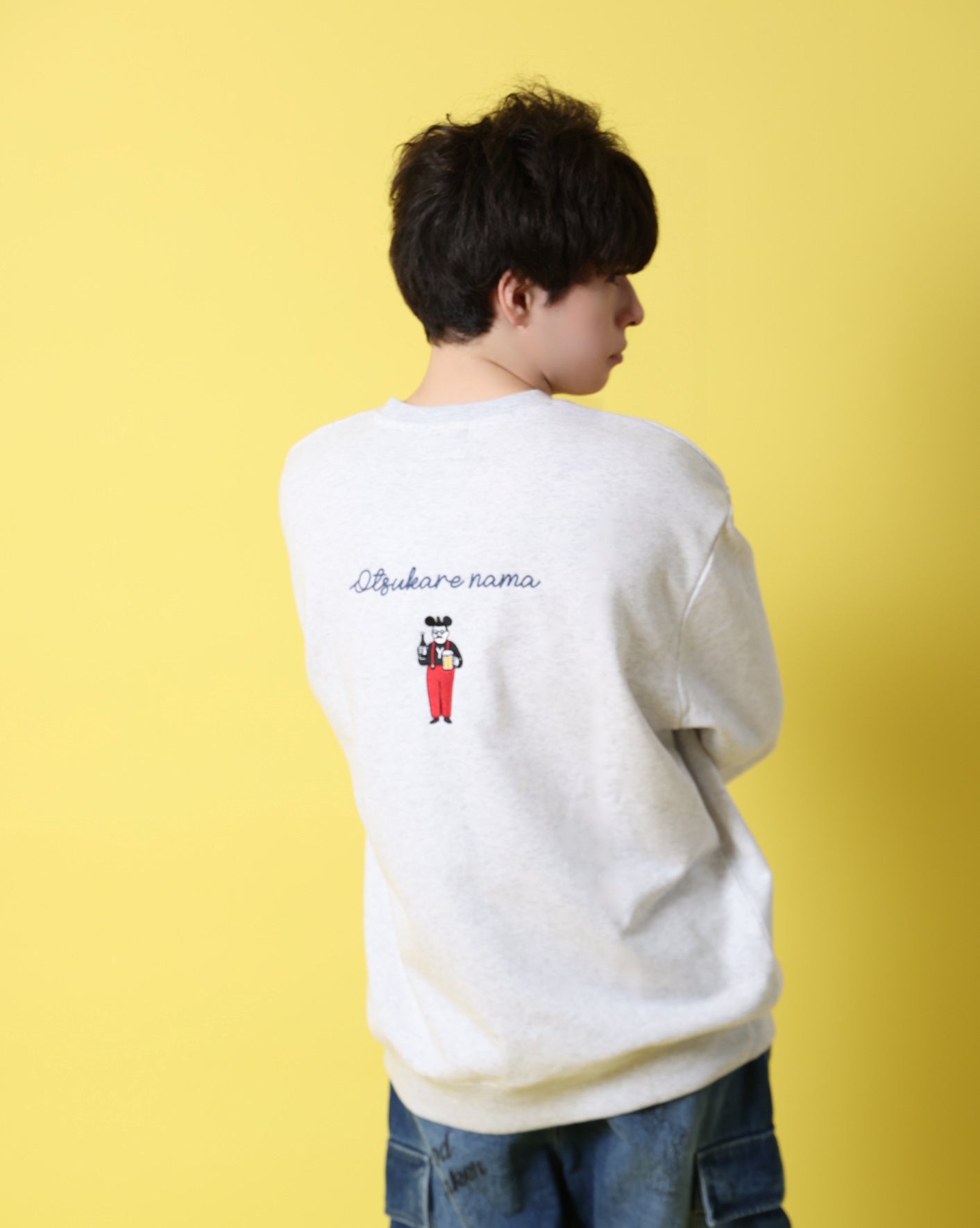 【YOIDORE】とりあえずビール クルーネックスウェット (816601)