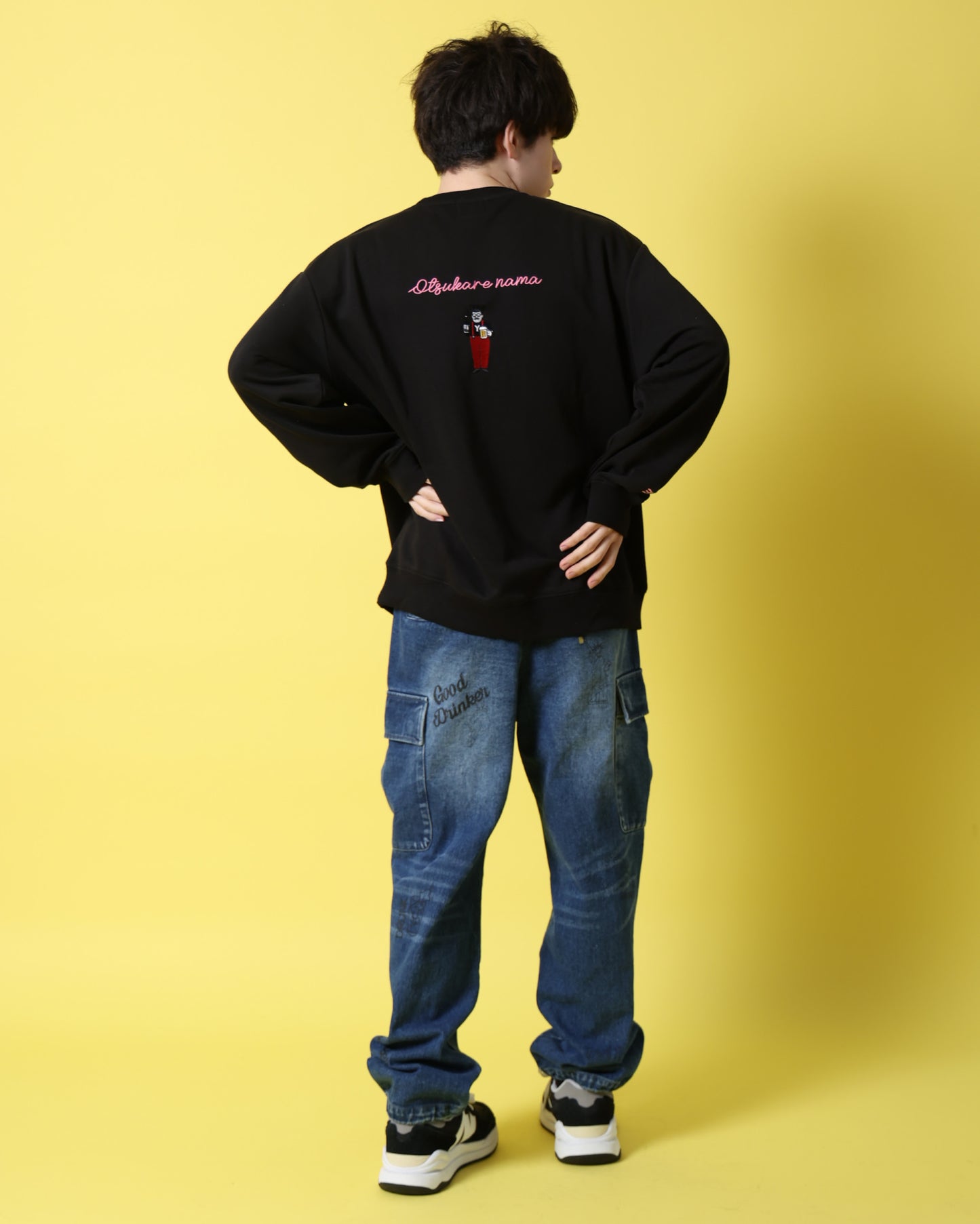 【YOIDORE】 ヴィンテージ栓抜き らくがき カーゴパンツ (816003)