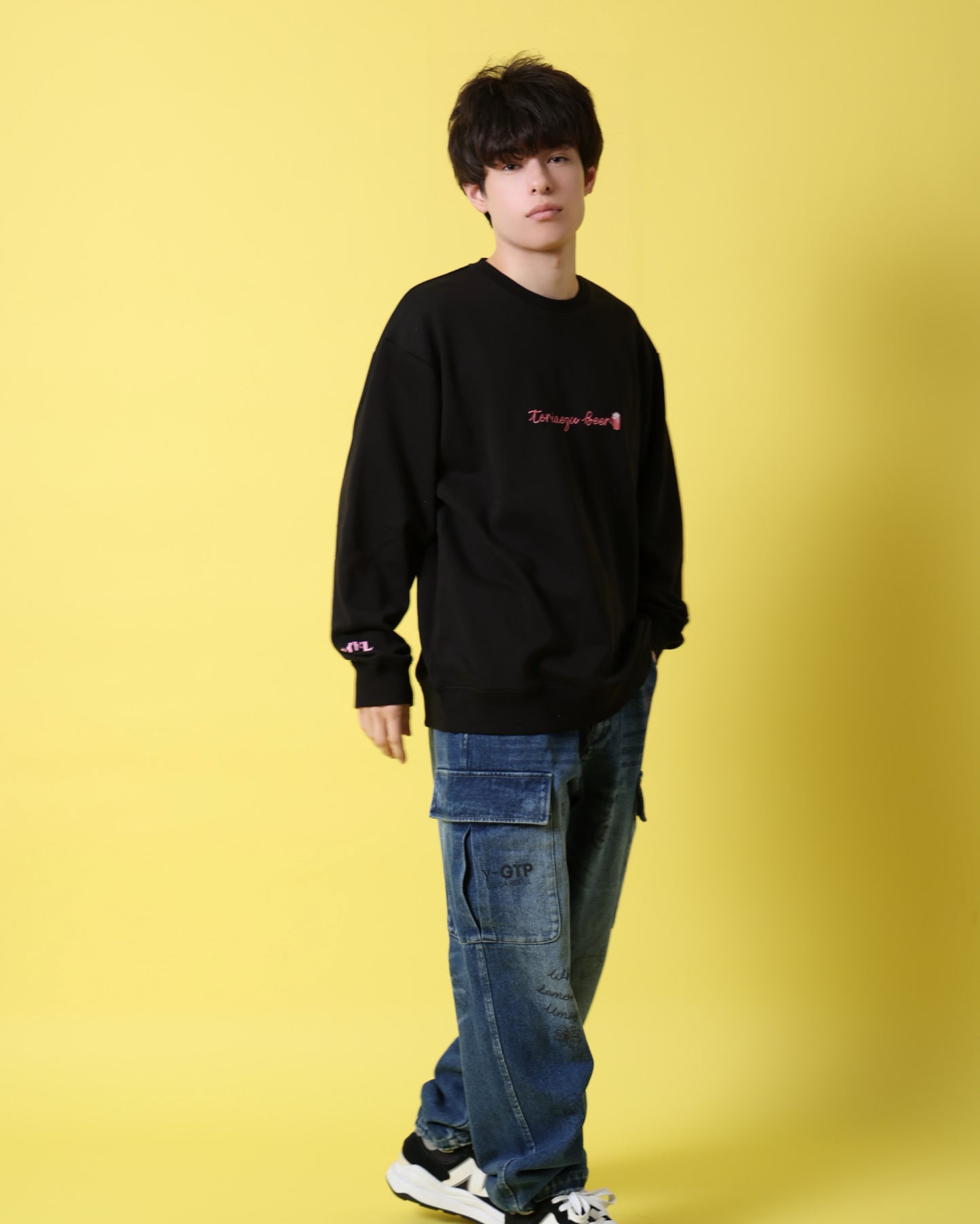 【YOIDORE】とりあえずビール クルーネックスウェット (816601)