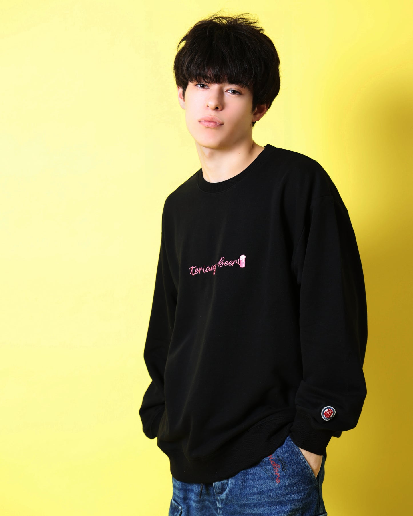 【YOIDORE】とりあえずビール クルーネックスウェット (816601)