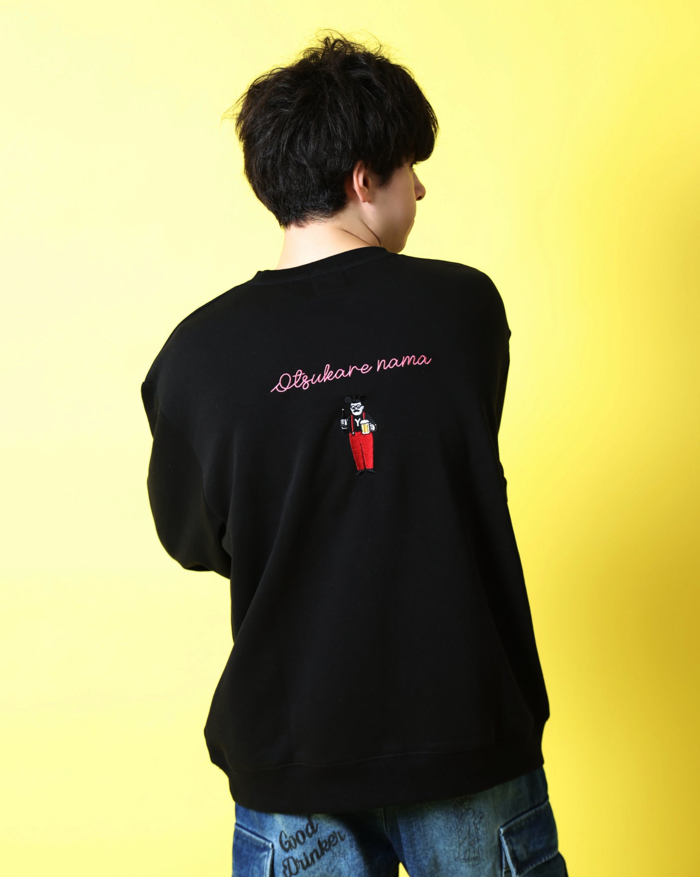 【YOIDORE】とりあえずビール クルーネックスウェット (816601)