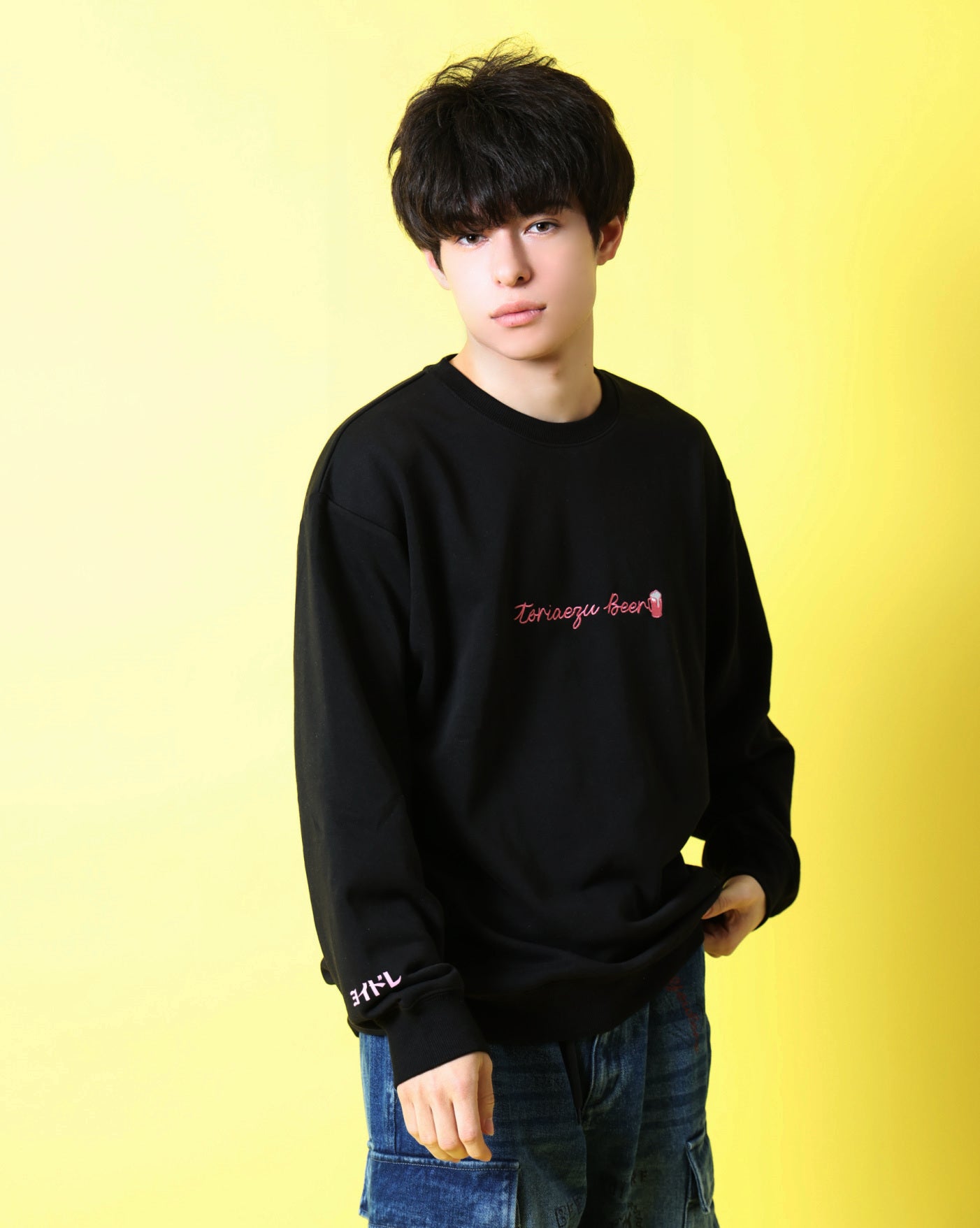 【YOIDORE】とりあえずビール クルーネックスウェット (816601)