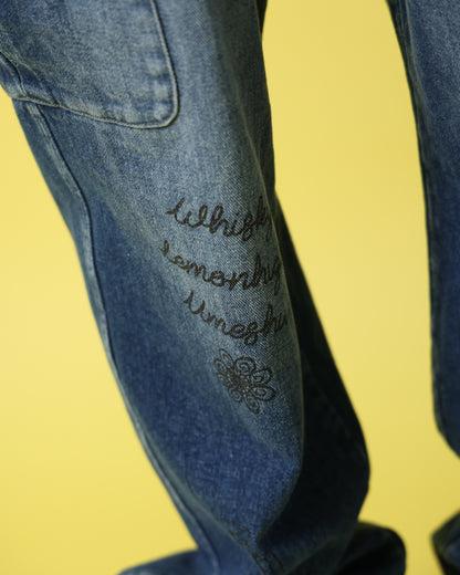 【YOIDORE】 ヴィンテージ栓抜き らくがき カーゴパンツ (816003)