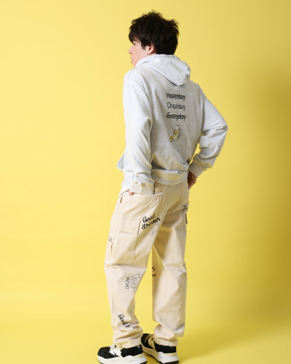 【YOIDORE】 ハイボール好き パーカー (816610)