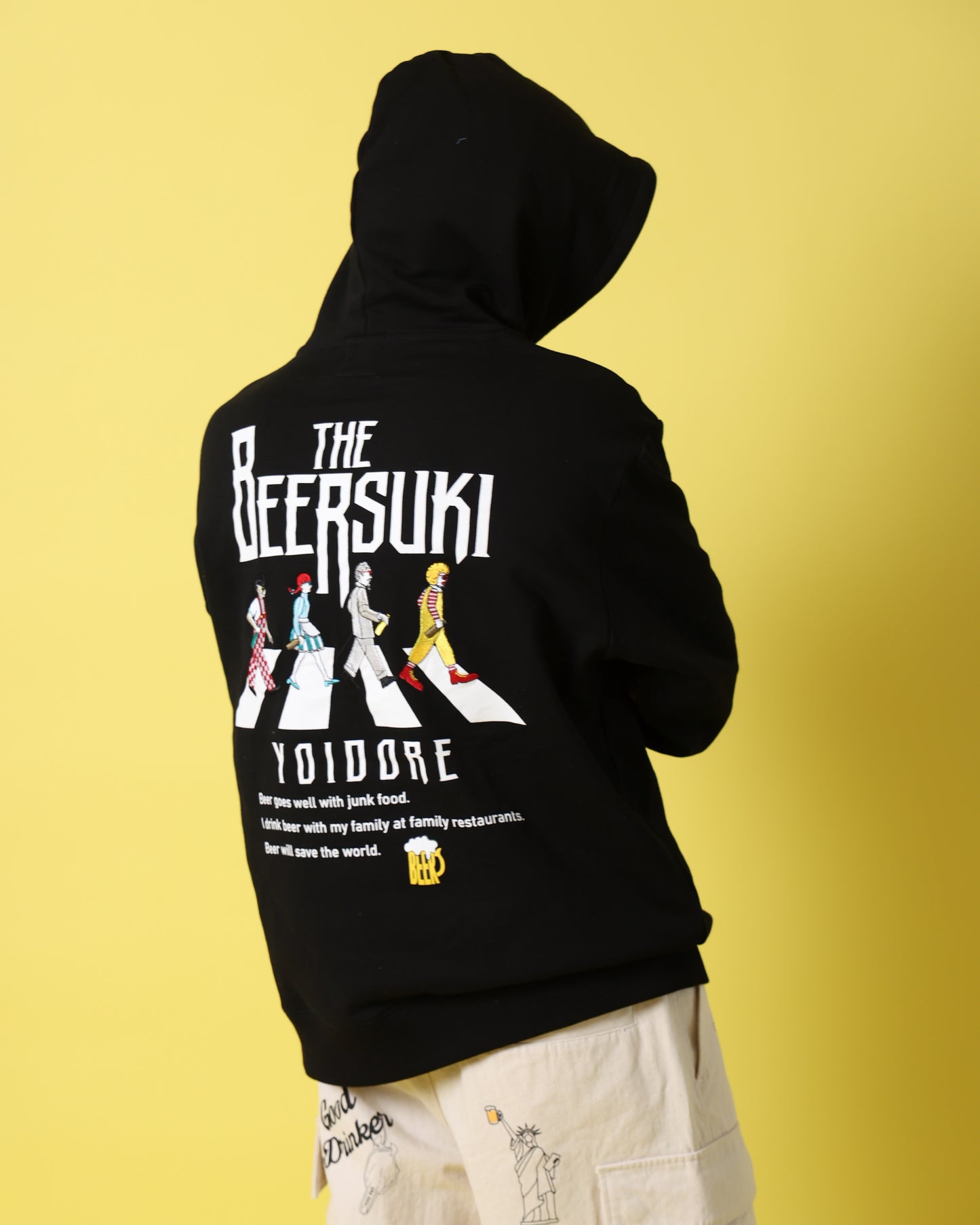 【YOIDORE】 ビール好き パーカー (816609)