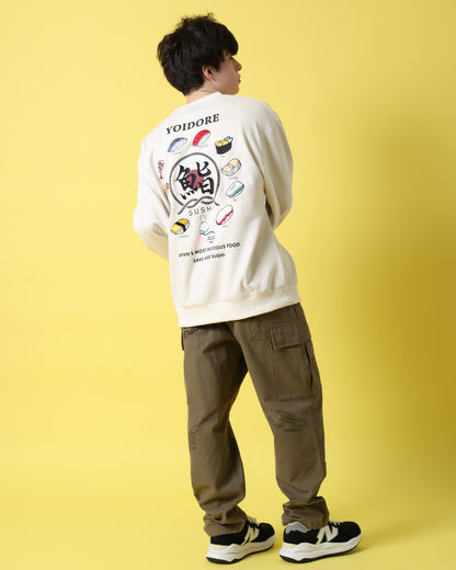 【YOIDORE】 鮨と酒 スエードタッチ クルーネック (816606)