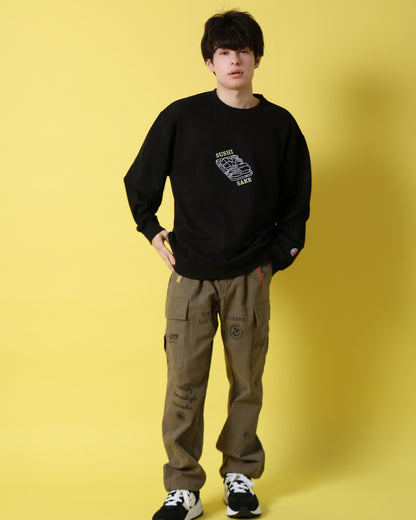 【YOIDORE】 鮨と酒 スエードタッチ クルーネック (816606)