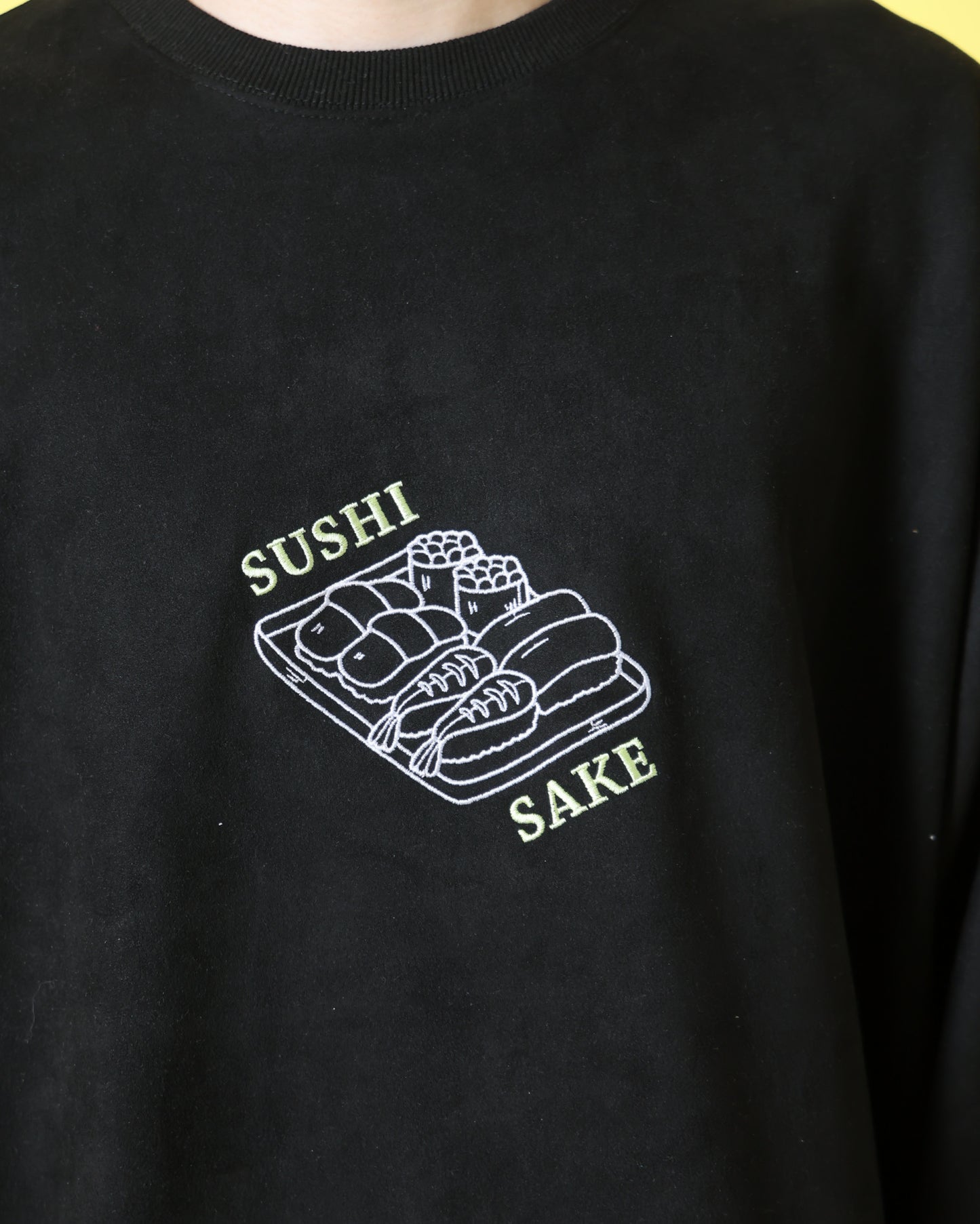 【YOIDORE】 鮨と酒 スエードタッチ クルーネック (816606)