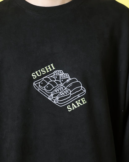 【YOIDORE】 鮨と酒 スエードタッチ クルーネック (816606)