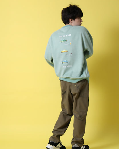 【YOIDORE】 ヘベレケ スエードタッチ クルーネック (816607)