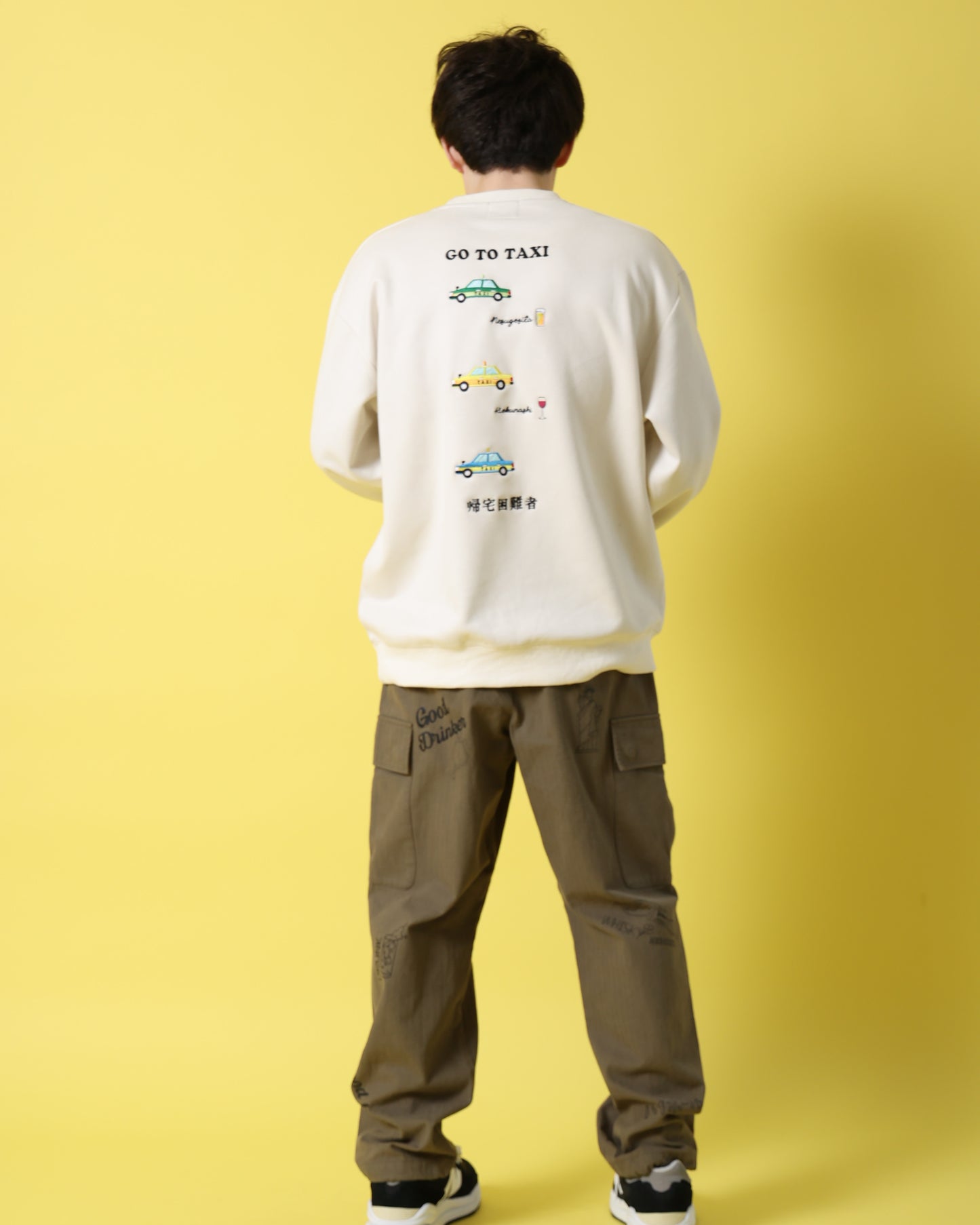 【YOIDORE】 ヘベレケ スエードタッチ クルーネック (816607)