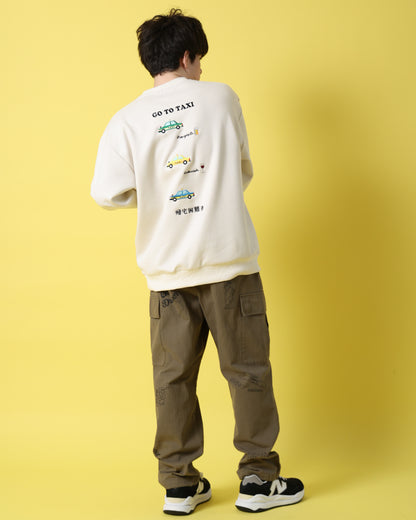 【YOIDORE】 ヘベレケ スエードタッチ クルーネック (816607)