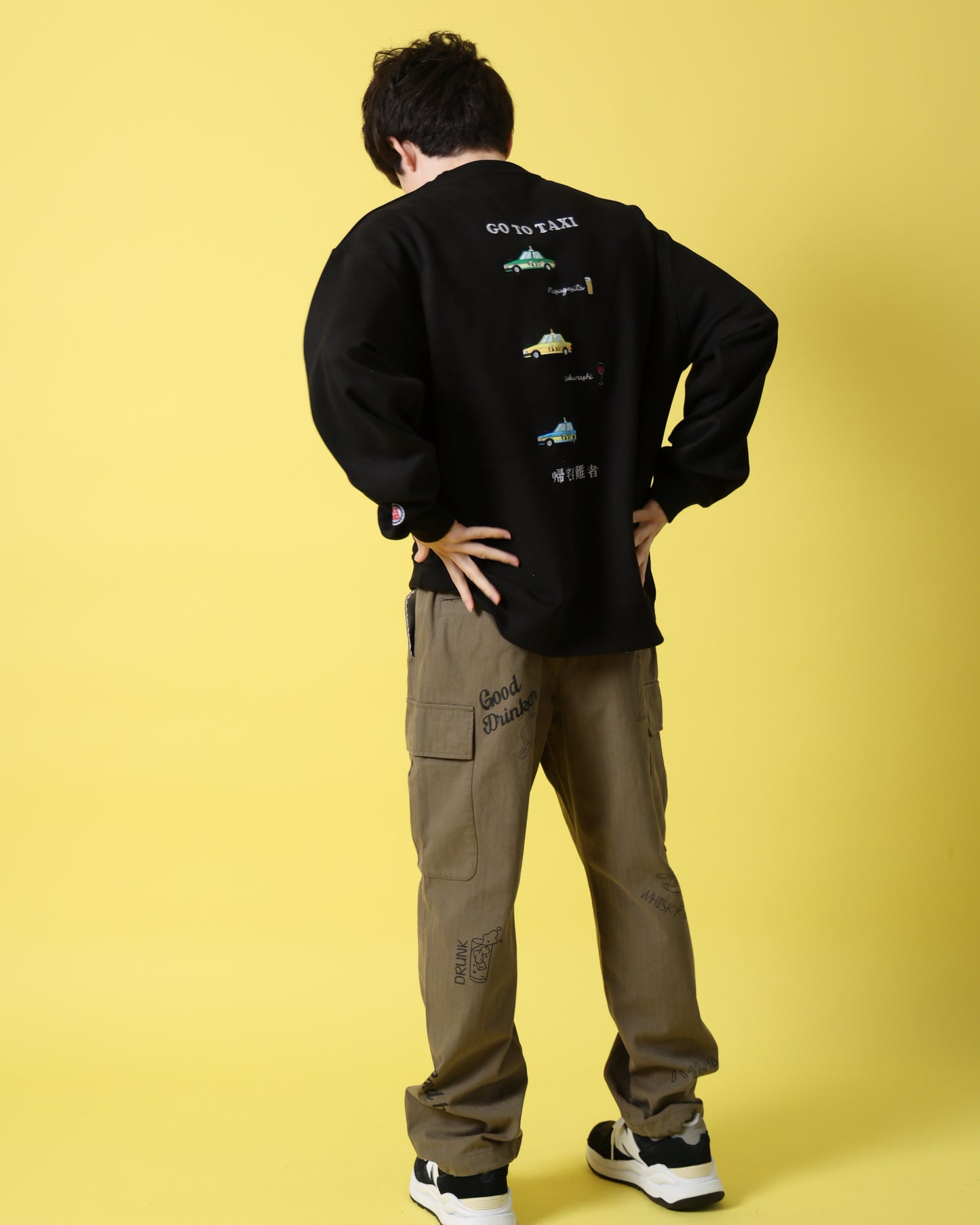 【YOIDORE】 ヘベレケ スエードタッチ クルーネック (816607)