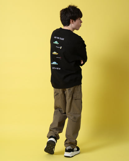 【YOIDORE】 ヘベレケ スエードタッチ クルーネック (816607)