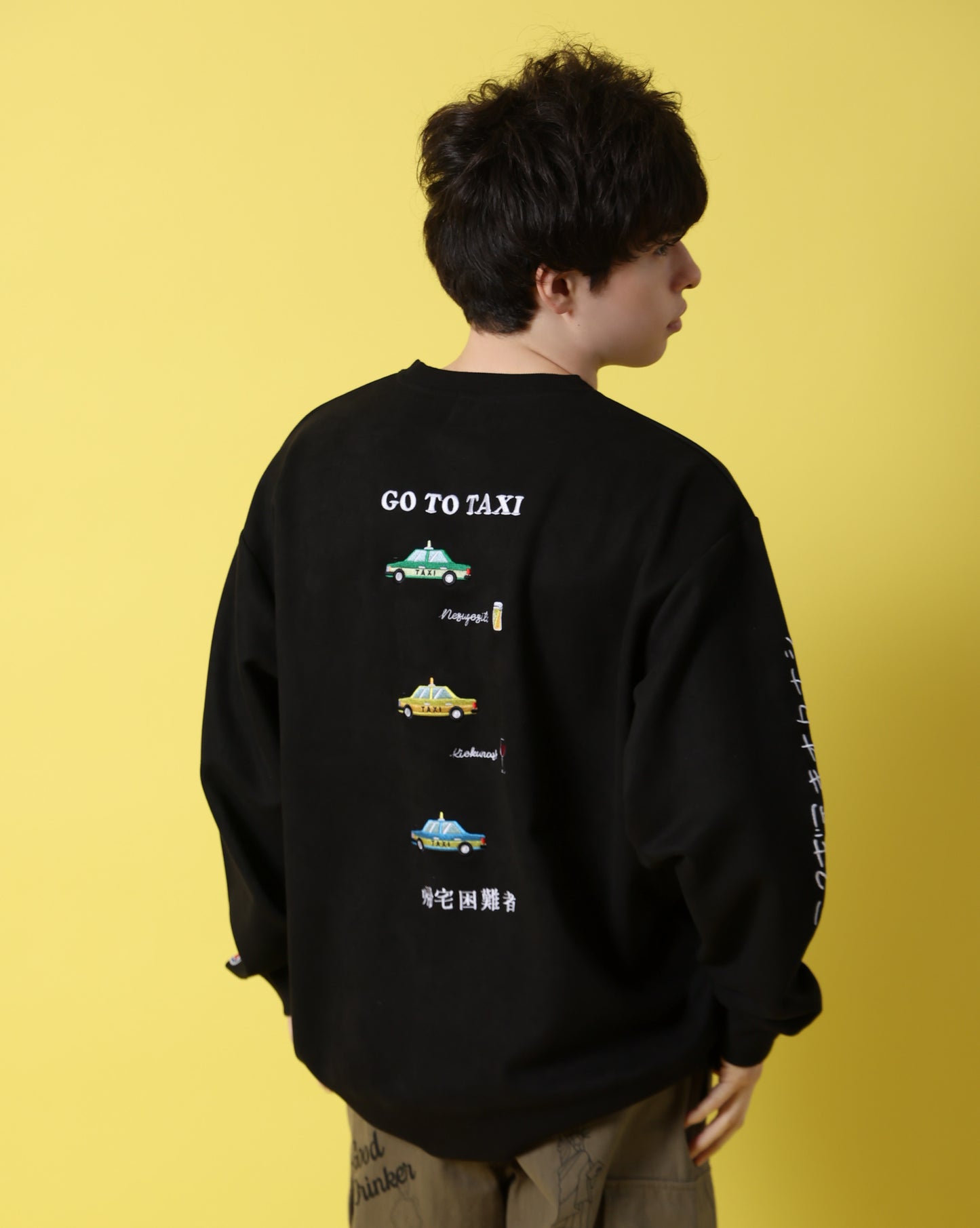 【YOIDORE】 ヘベレケ スエードタッチ クルーネック (816607)