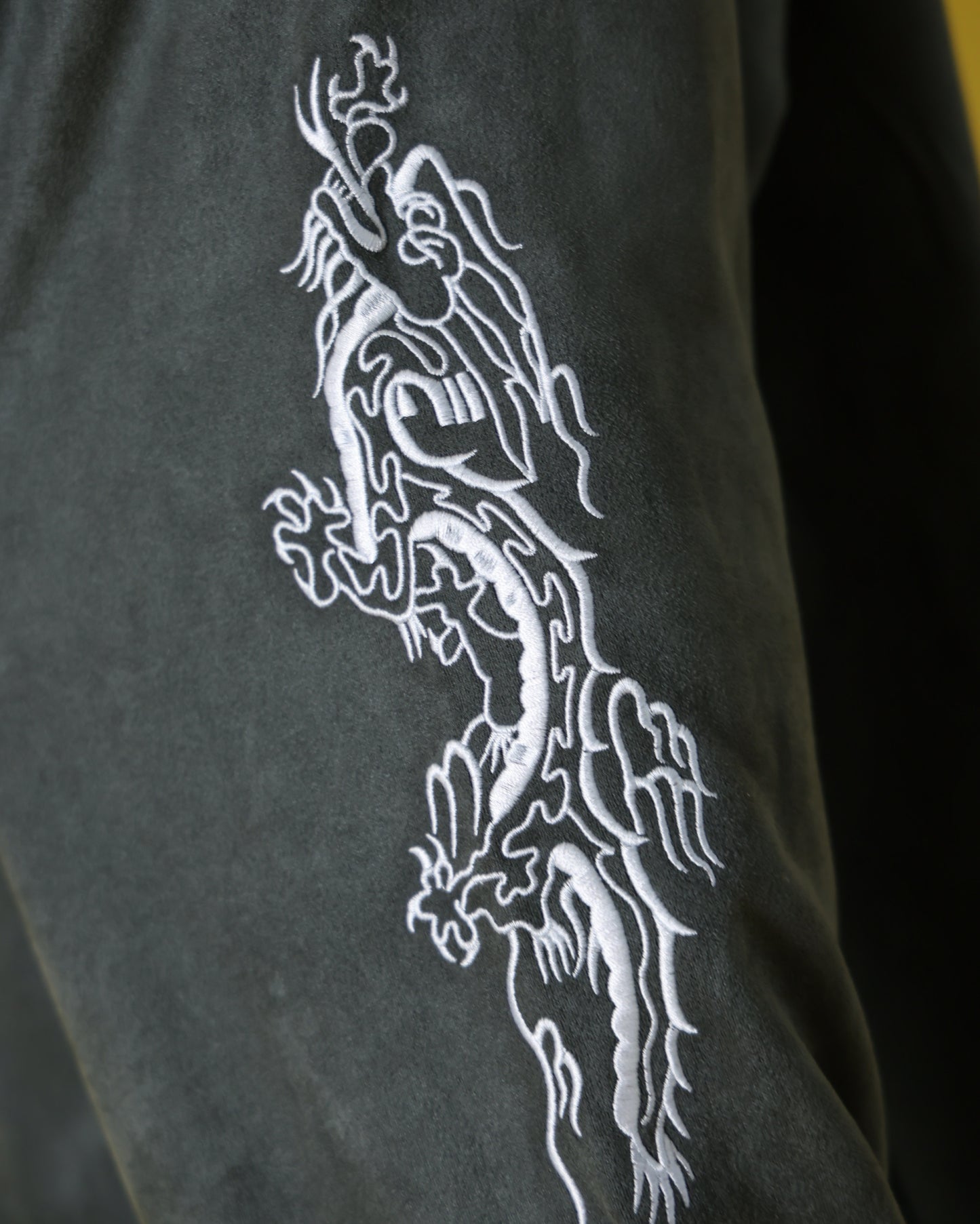 【YOIDORE】 酔虎と酔龍 スエードタッチ クルーネック (816608)