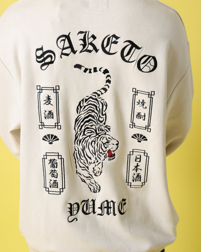 【YOIDORE】 酔虎と酔龍 スエードタッチ クルーネック (816608)