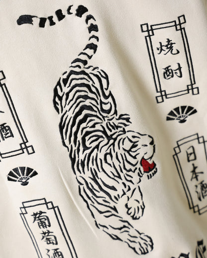 【YOIDORE】 酔虎と酔龍 スエードタッチ クルーネック (816608)