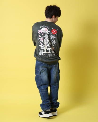 【YOIDORE】 酔い侍 スエードタッチ クルーネック (816605)