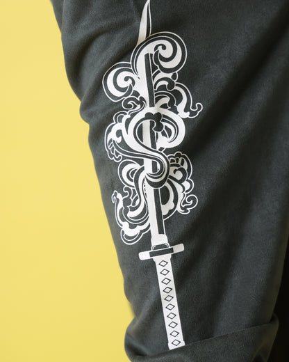 【YOIDORE】 酔い侍 スエードタッチ クルーネック (816605)