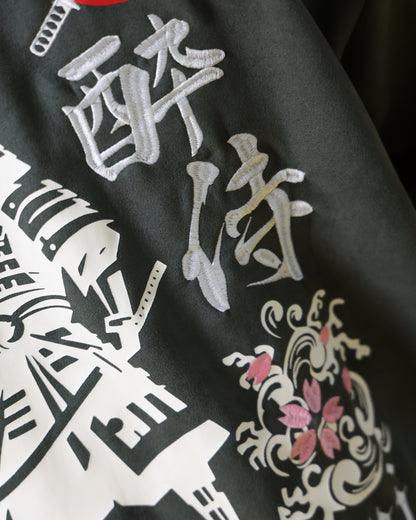 【YOIDORE】 酔い侍 スエードタッチ クルーネック (816605)