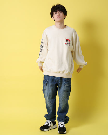 【YOIDORE】 酔い侍 スエードタッチ クルーネック (816605)