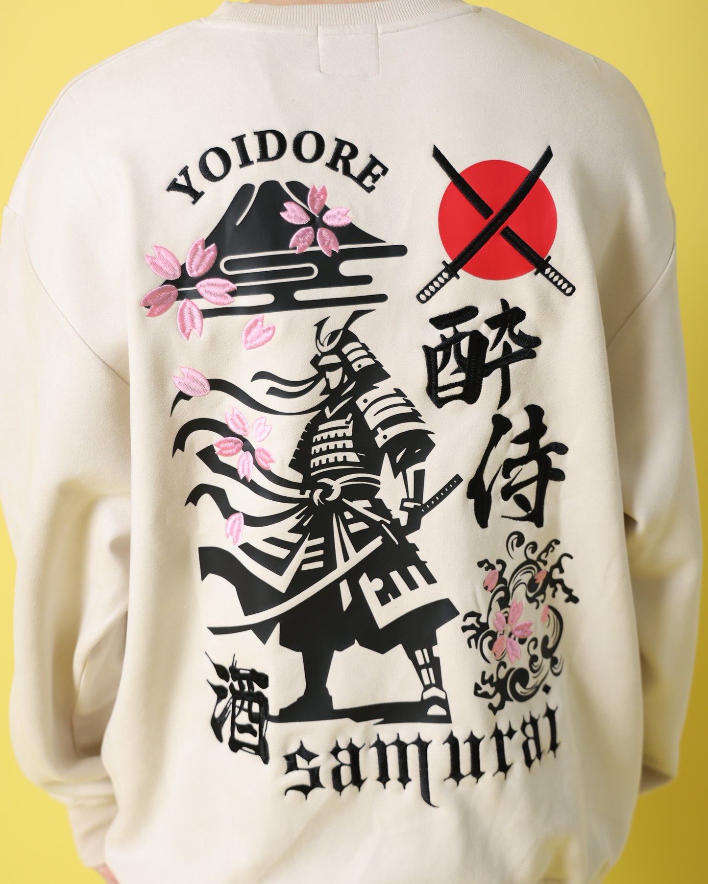 【YOIDORE】 酔い侍 スエードタッチ クルーネック (816605)