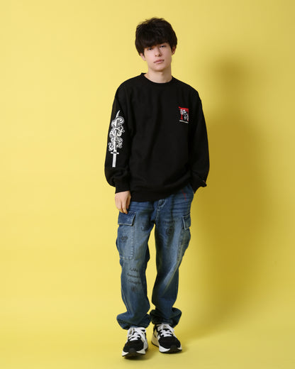 【YOIDORE】 酔い侍 スエードタッチ クルーネック (816605)