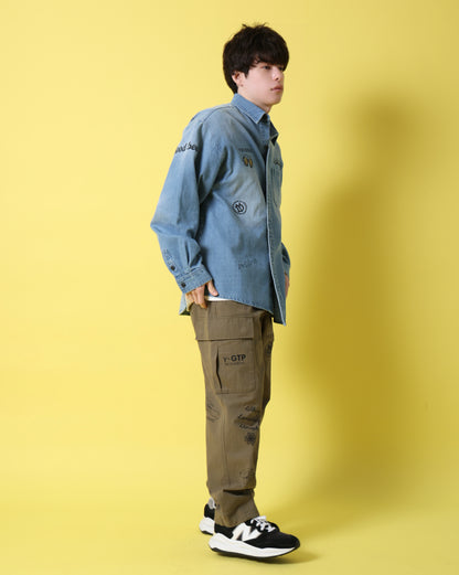 【YOIDORE】 ヴィンテージ栓抜き らくがきシャツ (816001)