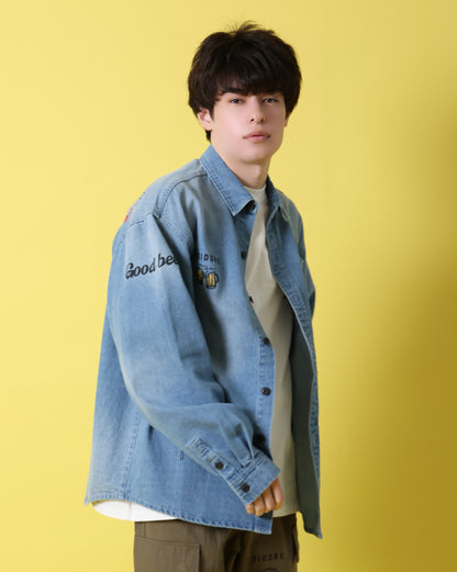 【YOIDORE】 ヴィンテージ栓抜き らくがきシャツ (816001)