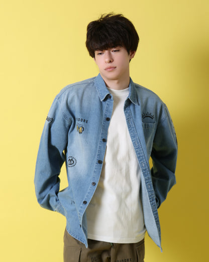 【YOIDORE】 ヴィンテージ栓抜き らくがきシャツ (816001)