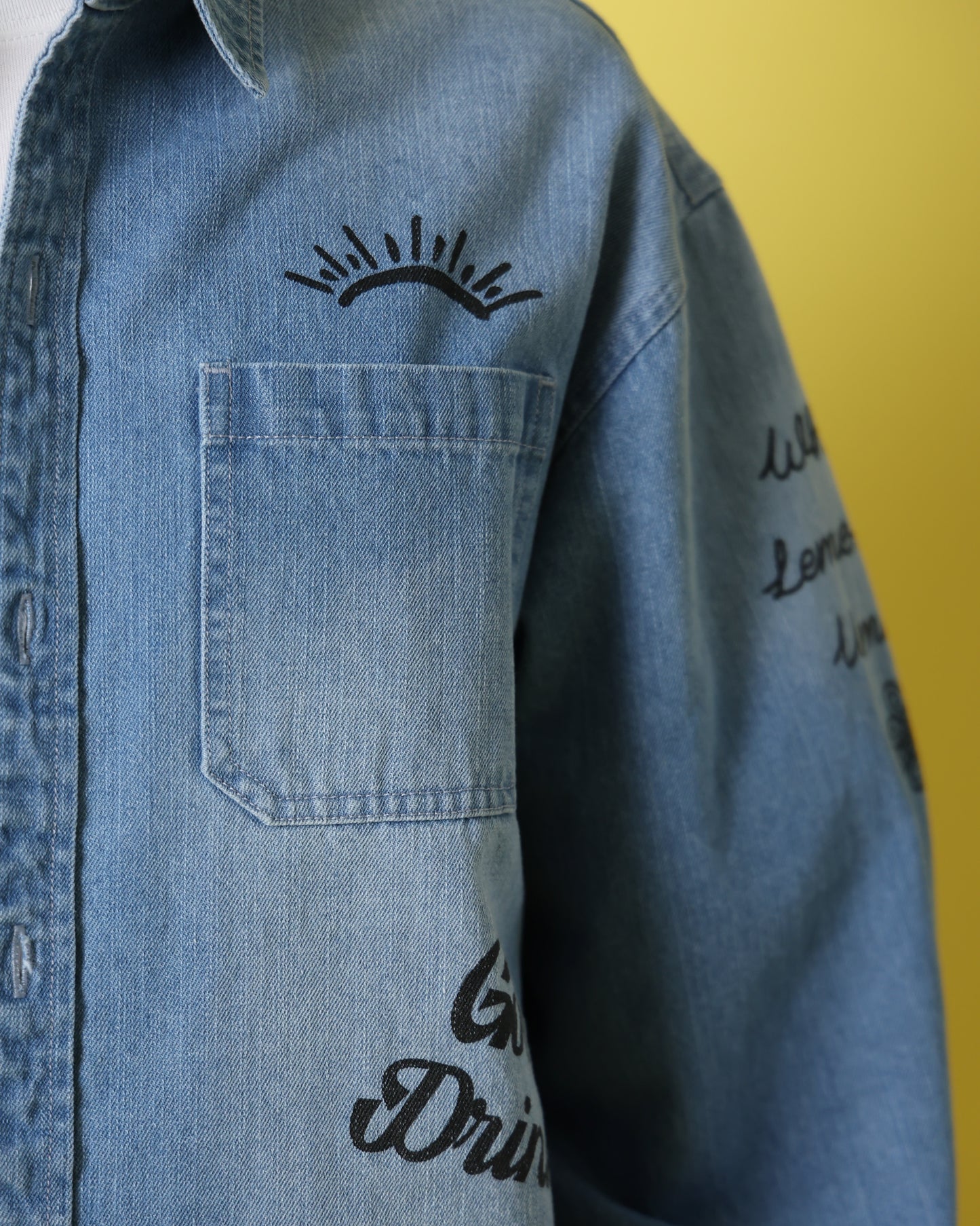 【YOIDORE】 ヴィンテージ栓抜き らくがきシャツ (816001)