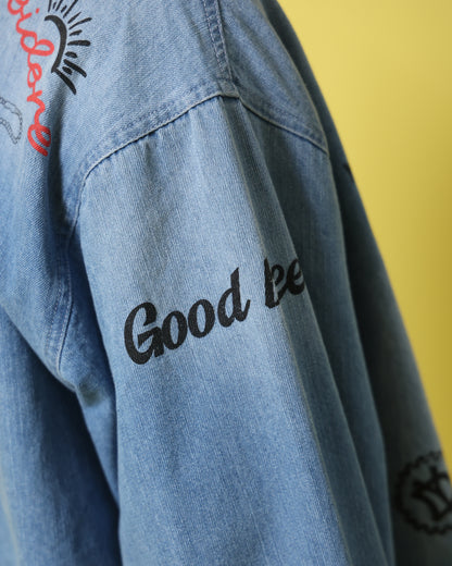 【YOIDORE】 ヴィンテージ栓抜き らくがきシャツ (816001)