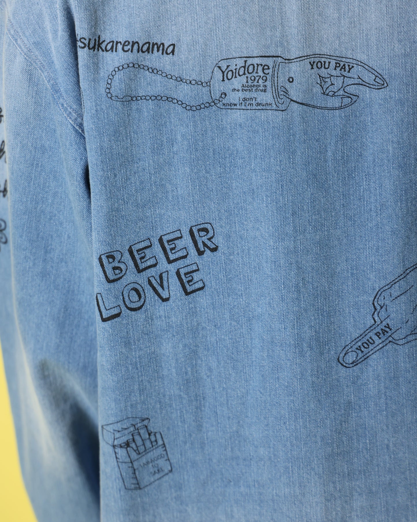 【YOIDORE】 ヴィンテージ栓抜き らくがきシャツ (816001)