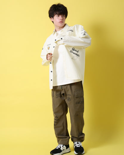 【YOIDORE】 ヴィンテージ栓抜き らくがきシャツ (816001)